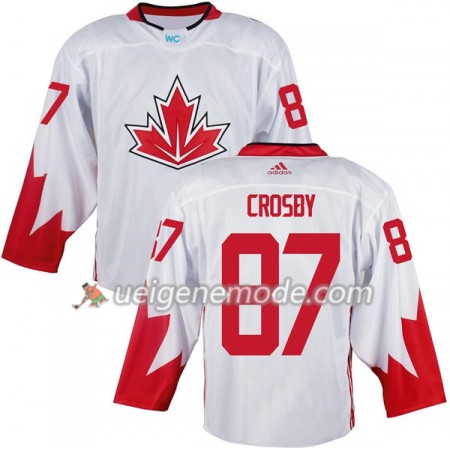 Kanada Trikot Sidney Crosby 87 2016 World Cup Weiß
